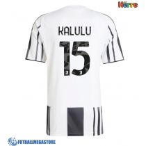 Fotballdrakt Herre Juventus Pierre Kalulu #15 Hjemmedrakt 2025-26 Kortermet